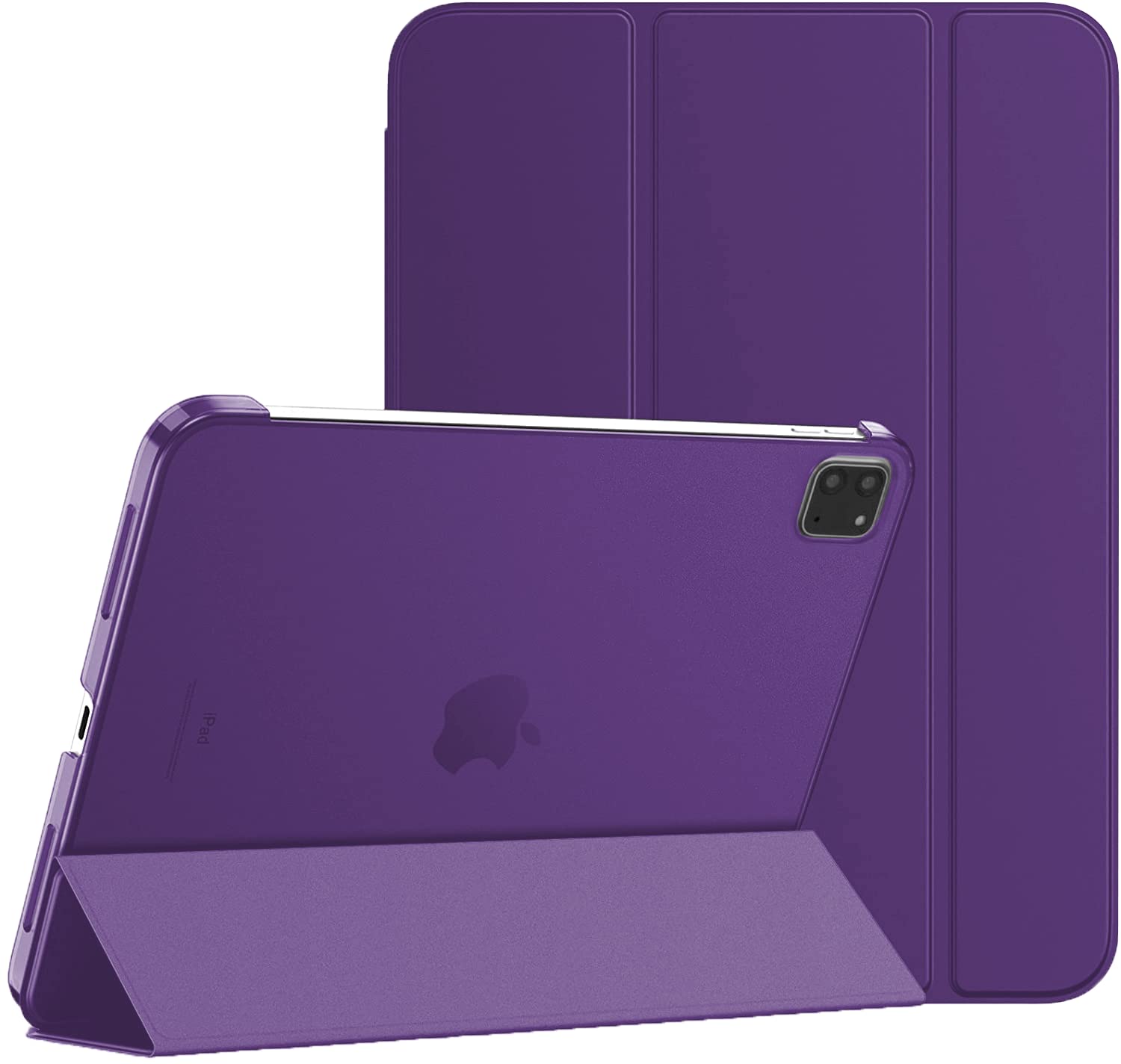 Smart Magnetic Case for Apple iPad Pro 11 (2020/2018) with Auto Sleep/Wake function (Purple)