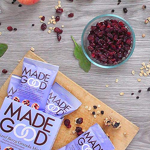 image for MadeGood Mixed Berry Granola Minis, 6 Boxes (0.85 oz, 24 ct); Organic,