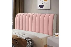 FIBITA Headboard Covers Slipcover,Velvet Thicken Bed Headboard Cover for Full Queen Cal King Size, Dustproof Protector Cover (Color : D, Size : Queen:150cm/59in)