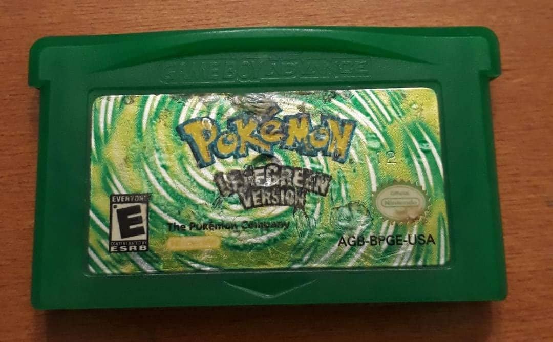 Azoey SP GBA game card LEAFGREEN POKEMON pocket monster pocket monster