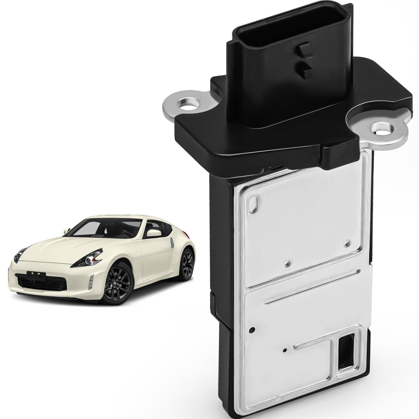Photo 1 of 22680-7S000 Mass Air Flow Sensor Meter Fit for Nissan Infiniti Suzuki, Maf Sensor Compatible with 04-14 Altima/07-12 Versa/05-19 Frontier/03-14 Murano/04-19 Titan/04-13 QX 56/04-08 G35/09-13 G37