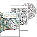 Stress Relieving Coloring Books for Adults (Patterns and Nature) - 2-Pack