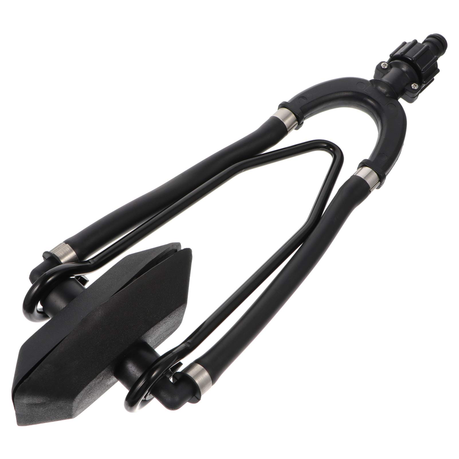 VORCOOL Universal Marine Boat Motor Flusher - Stainless Steel Ear Muff Cups for Outboard Engines, Quick Connect Hose Attachment, Prevents Corrosion