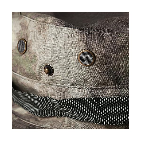 Sinddy-Military-Tactical-Head-Wearboonie-Hat-Cap-for-WargameSportsfishing-Outdoor-Activties-Acu-Camouflage-with-USA-Patch