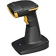 Inateck 2D Barcode Scanner Bluetooth, Barcode Reader with 2.4Ghz Smart Base, Screen Scanning, BCST-54 Black