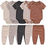 Baby Layette Set Baby Boys' 10-Piece Bodysuits