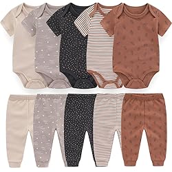 Baby Layette Set Baby Boys' 10-Piece Bodysuits
