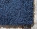 Unique Loom Solo Solid Shag Collection Modern Plush Navy Blue Rectangle (3' x 5')