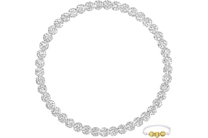 enttgo Ice Collection Necklace - Baseball Necklaces for Boys - Baseball Bling Necklace - Athlete Necklace Inspired Jewelry for Competitive Athletes, Gifts for Baseball Players