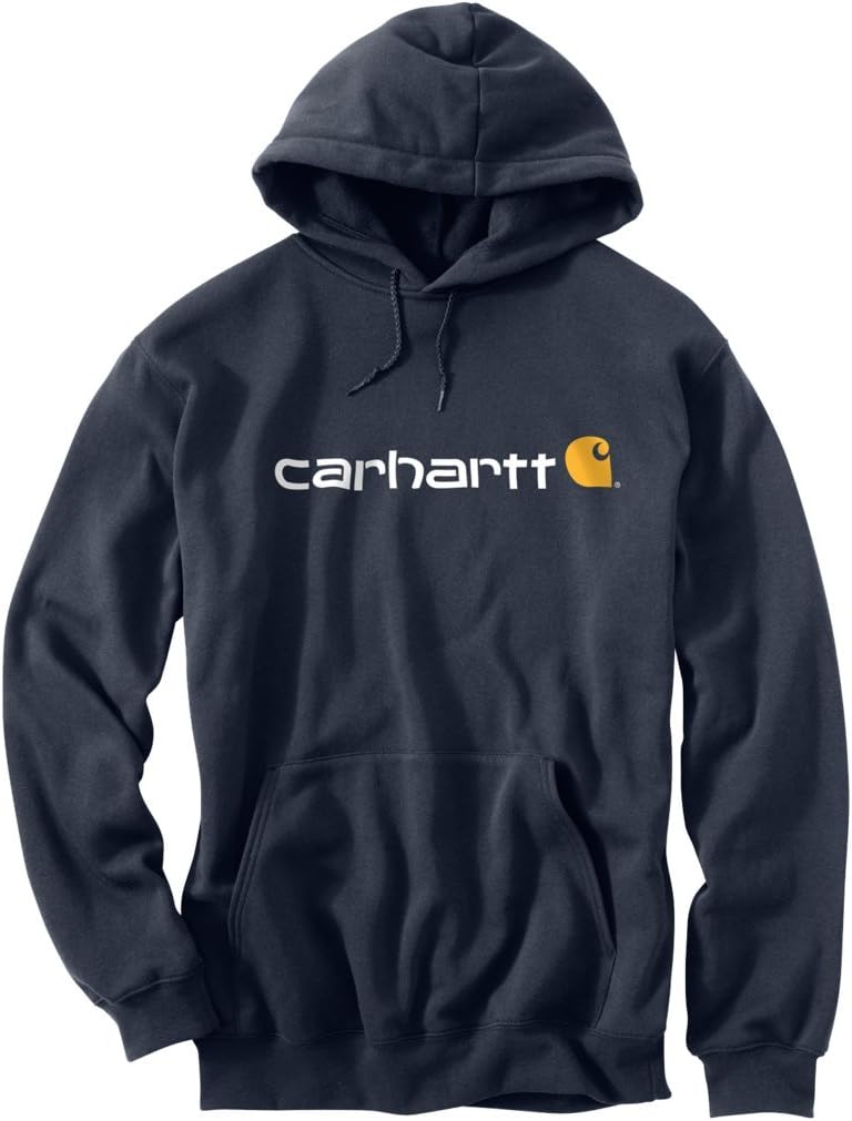 Carhartt Sweatshirt Hooded Signature Logo 100074 Amazon.fr Bienvenue