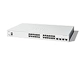 Cisco Catalyst 1300-24T-4G Managed Switch, 24 Port