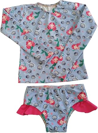 conjunto infantil com proteção uv