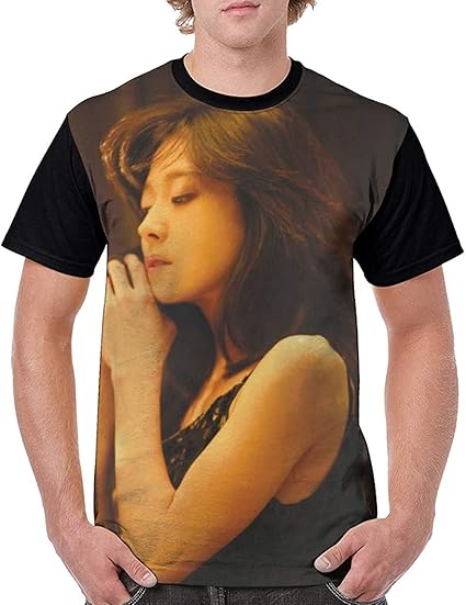 Amazon 3dプリント おしゃれ とても人気があります 中森明菜 1 Tシャツ 上質 ファッション 柔らかい 快適 夏服 薄手 Tシャツ メンズ 半袖 吸水速乾 軽い Tシャツ カットソー 通販