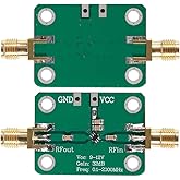 HiLetgo 0.1-2000MHz RF Amplificador de banda ancha de 30 decibeles. Amplificador de alta potencia, silencioso, LNA.