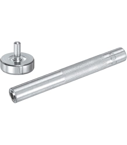 Kit d'outils de poinçonnage pour œillets et œillets Yctze pour travaux manuels en cuir, vêtements, tissus, rideaux, vestes (4 mm-20 mm) (1400# 17 mm Kit d'outils de poinçonnage pour œillets et œillets Yctze pour travaux manuels en cuir, vêtements, tissus, rideaux, vestes (4 mm-20 mm) (1400# 17 mm