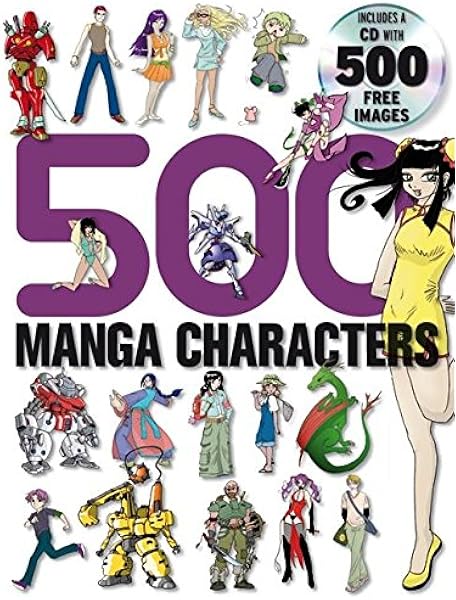 Amazon Com 500 Manga Characters 9780061256523 Li Yishan Books