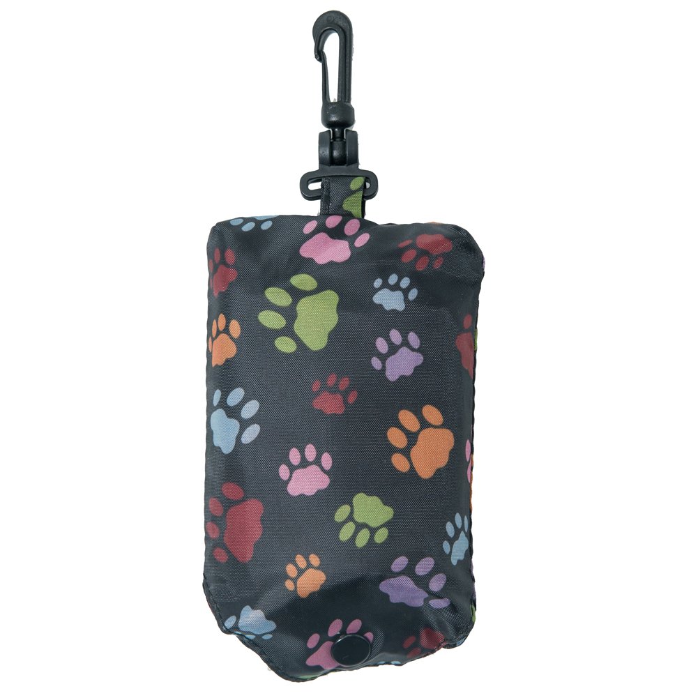 Set of 3 Reusable Grocery Bags, Heavy Duty Foldable Shopping Tote, Dog