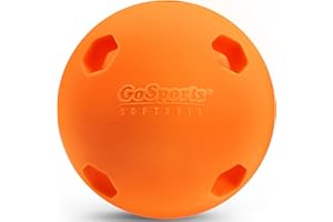 GoSports Baseball & Softball Limited Flight Modern Training Balls - Softball 12 Pack - Regulation Size