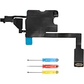 MMOBIEL Earpiece Speaker Flex Cable Compatible with iPhone 14 Pro &ndash; Ear Speaker Replacement - Ear Piece Speakers Flex Cable Repair &ndash; Incl. Screwdrivers