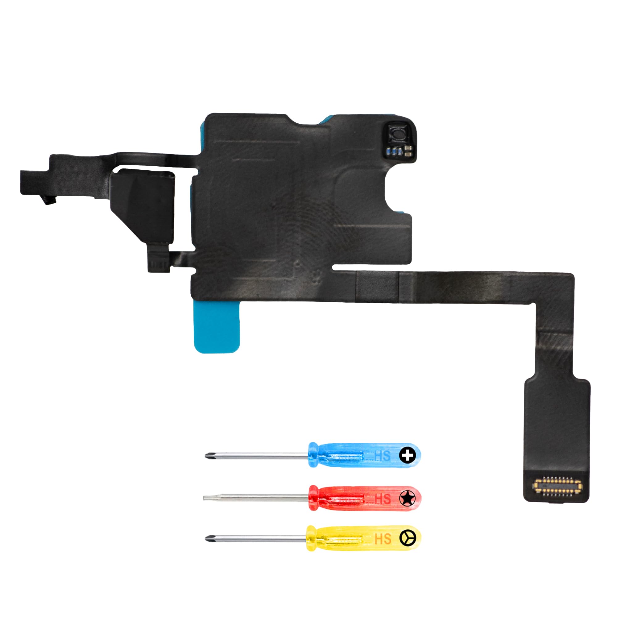 MMOBIEL Earpiece Speaker Flex Cable Compatible with iPhone 14 Pro – Ear Speaker Flex Replacement - Ear Piece Speakers Flex Cable Repair – Incl. Screwdrivers