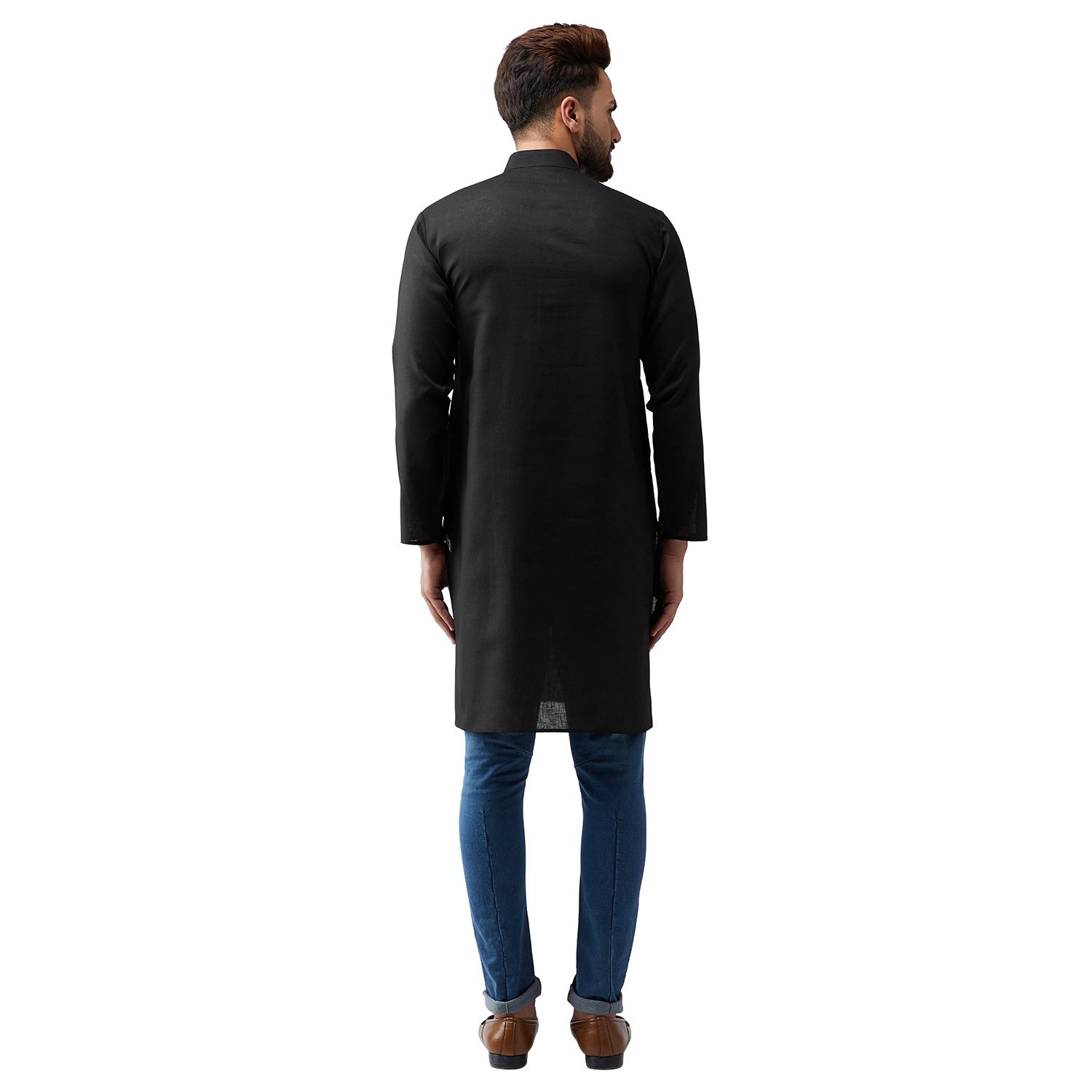 sojanya (since 1958), men's cotton blend only long kurta