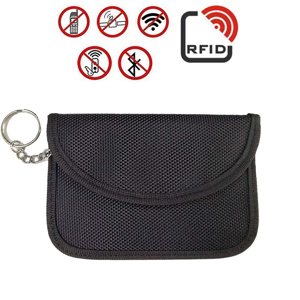 Keyless Go Schutz Autoschlüssel, ZOORE Aktualisierte Version Schutz Autoschlüssel Hülle & Zhülle Kreditkarte RFID Faraday Tasche, Verhindern Sie den Diebstahl Ihres Autos, RFID/NFC/WLAN/GSM/ Blocker