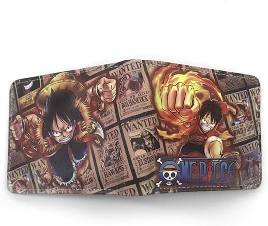 Portefeuille Portemonnaie Anime One Piece Chapeau De Paille
