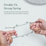 WINSOME Invisible Plate Hanger Wall Mount 20-25 cm Steel Black Coated view 4