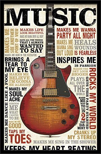 Amazon Com Trends International Music Inspires Me Wall Poster