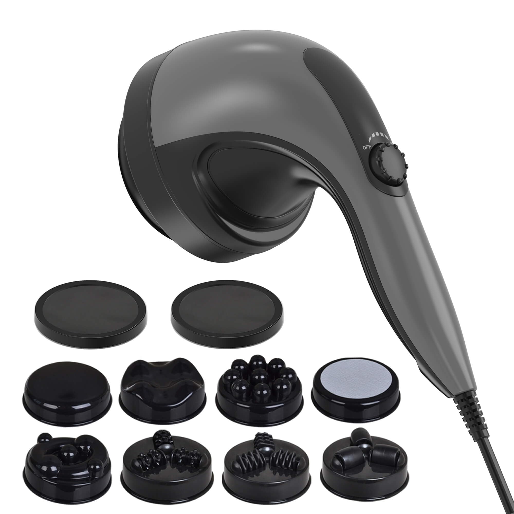 Photo 1 of BDLENTIL Handheld Cellulite Massager, Lymphatic Drainage Massager, Body Sculpting Machine with Lipo Roller for Stomach Belly Butt Arm Leg Fat, Wide Area Electric massagers vibrating Used at home Black