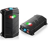 Rodent Repellent for Car Engines, 2 Pack Mice Deterrent for Cars Mouse Repellent Ultrasonic Outdoor, Variable Frequency Ultrasonic&LED Strobe Lights, Keep Mice Out of Car Engines, Rooms, Indoors