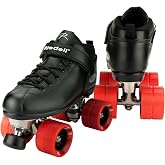 Riedell Dart Roller Skates for Men and Women | Colorful Ultra-Durable Speed Skate, Precision Fit and Matching Color Wheels, Roller Skates, ABEC-5 Bearings