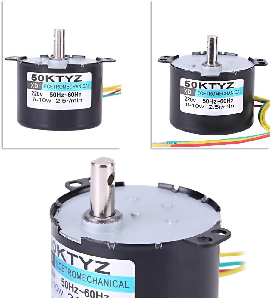 Synchronous Motor,Permanent Magnet Motor 220V AC Motor 50KTYZ Mainly Used in Instrument Automation (1#): Home & Kitchen