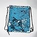 Mermaid Sequin Backpack Glittering Outdoor Shoulder Bag, Winmany Magic Reversible Glitter Drawstring Backpack , Fashion Bling Shining Dance Bag, Sports Backpack Bag