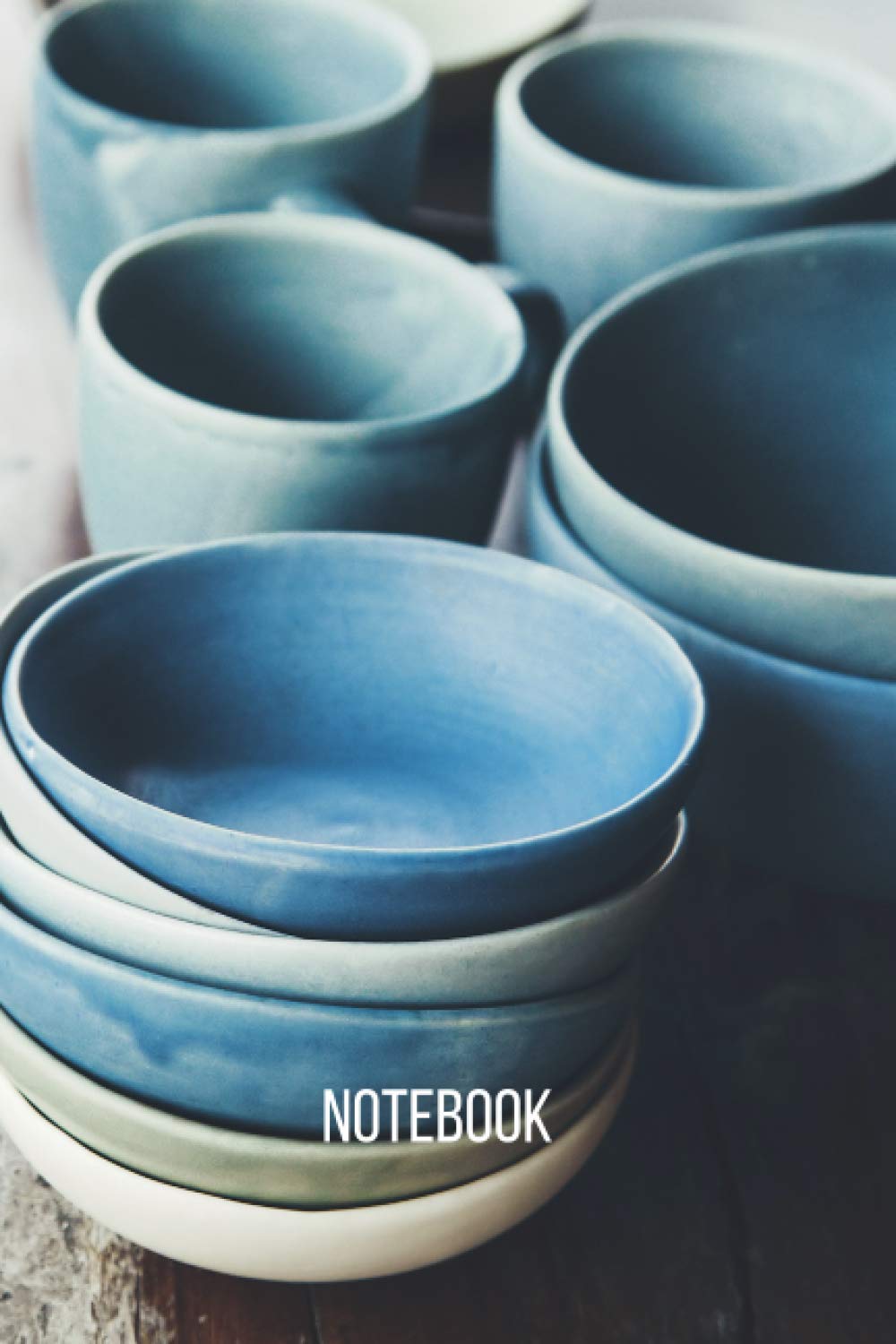 ceramic Notebook: blank lined composition journal | ceramic notebook | 100 pages