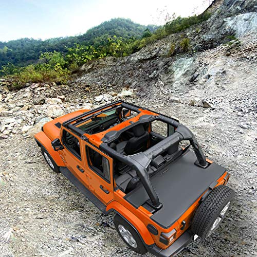 Shadeidea Tonneau Cover for Jeep Wrangler JL 4 Door, JLU (2018Current