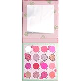 Kimchi Chic Beauty Donut Collection Shadow Palette, 16 Makeup Palette | Pigmented &amp; Blendable Matte &amp; Glitter Shadows, Versatile for Day to Night Looks, Cruelty Free, 02 Strawberries &amp; Cream