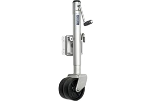 Fulton XPD15L0101 Trailer Tongue Jack, 6-Inch Dual Wheel 1,500 lbs.