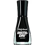Sally Hansen Insta-Dri Fast-Dry Nail Color, Black to Black