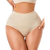 Tummy Control Shapewear Panties for Women Body Shaper Seamless Thong Underwear Compression Briefs Low Rise Girdle Panty