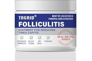 TAGRID Folliculitis Treatment Cream, Ingrown Hair Treatment, Soothing Scalp, Face & Body Cream - Hydrating & Refreshing - 100g