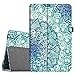 Fintie Folio Case for Samsung Galaxy Tab E 9.6, Slim Fit Premium Vegan Leather Folio Stand Cover for Tab E/Tab E Nook 9.6-Inch Tablet (SM-T560/T561/T565/T567V), Emerald Illusions