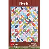 Picnic Quilt Pattern by Cluck Cluck Sew &ndash; Modern Paper Pattern for Quilters, Beginner Friendly, Crib to King Sizes