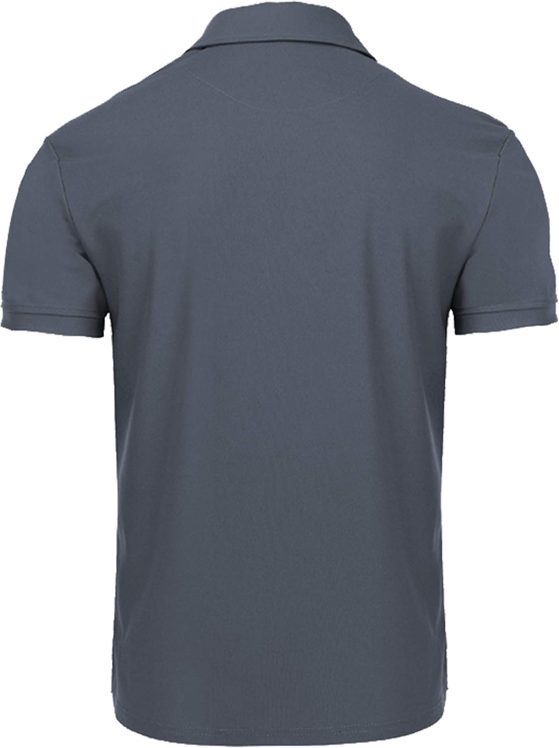 ZITY Mens Polo Shirt Cool Quick-Dry Sweat-Wicking Color Block Short Sleeve Sports Golf Tennis T-Shirt: Clothing