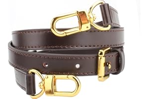 BEUDW Vachetta Leather Adjustable Crossbody Strap for Leather Shoulder Strap Belt Replacement Suitable for L V Handbags