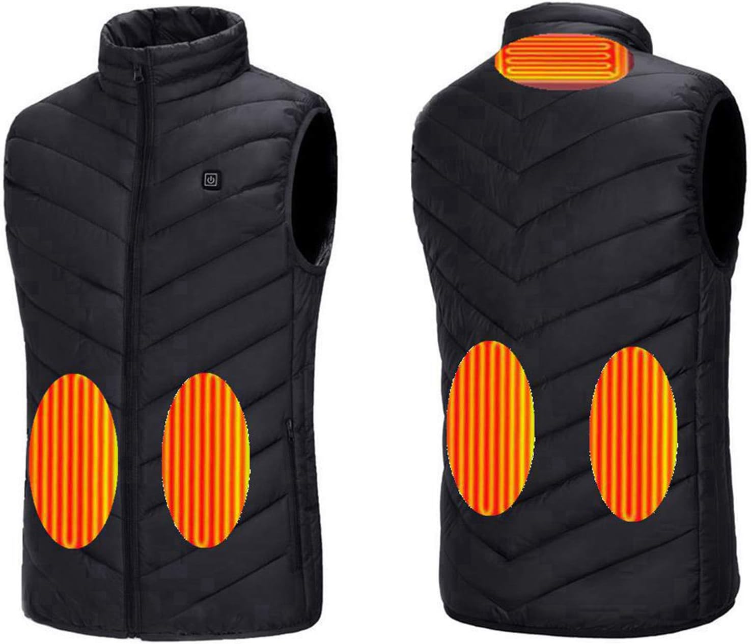 DYHF Electric Heated Vest for Men Women, USB Charging Heated Warm Vest