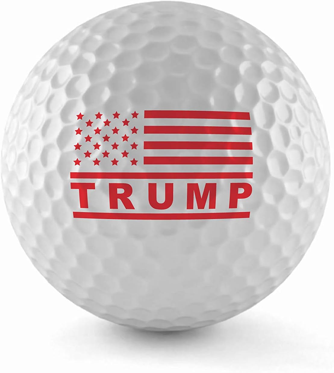 The Best - Donald Trump Wilson Ultra Golf Balls, (3 Pack) - United States America