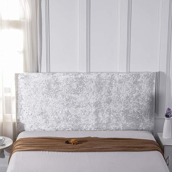 Nordic Luxury Bed Headboards Slipcover Elastic Velvet Bed Head Cover