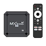 MXQ Pro 5G Android 14.0 TV Box 2025 Upgraded Ram