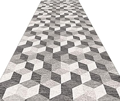 Amazon Com Subbye Extra Long Runner Rug Geometric Pattern Area Rugs For Hallway Entryway Front Door Multipurpose Indoor Outdoor Non Slip Carpet 100cm 0cm 300cm 400cm 500cm Length Furniture Decor